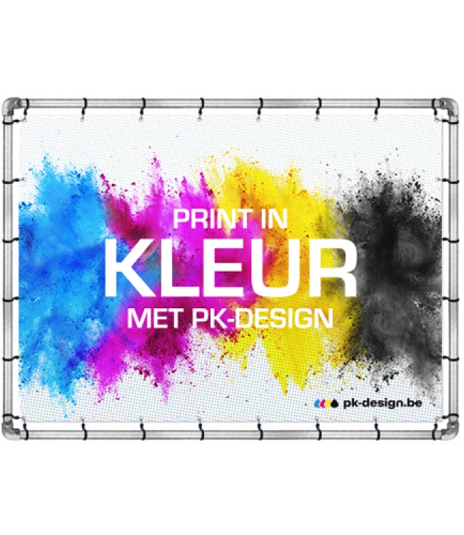 spandoek met frame