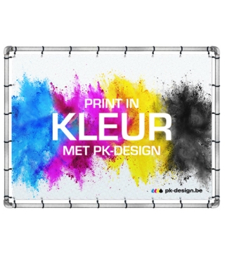 spandoek met frame